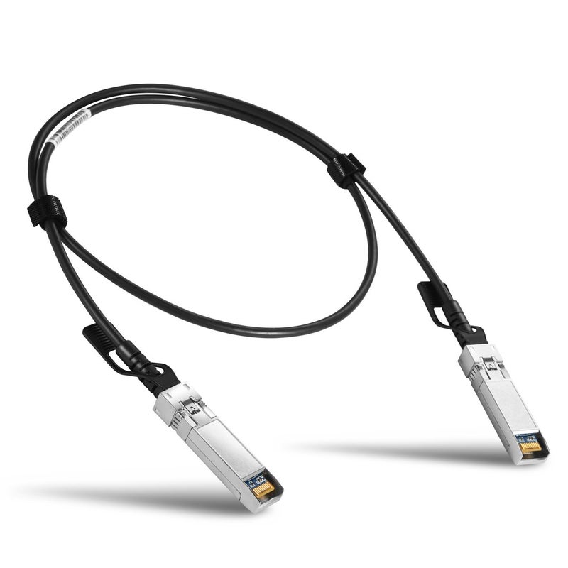 Wiitek 10G SFP+ DAC Cable 1M, 10Gbase-CU SFP+ Direct Attach Cable for Cisco, Meraki, Ubiquiti, Mikrotik, Netgear and More - Image 1